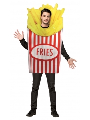 French Fries Costume - Adult Food Costumes Drink Costumes